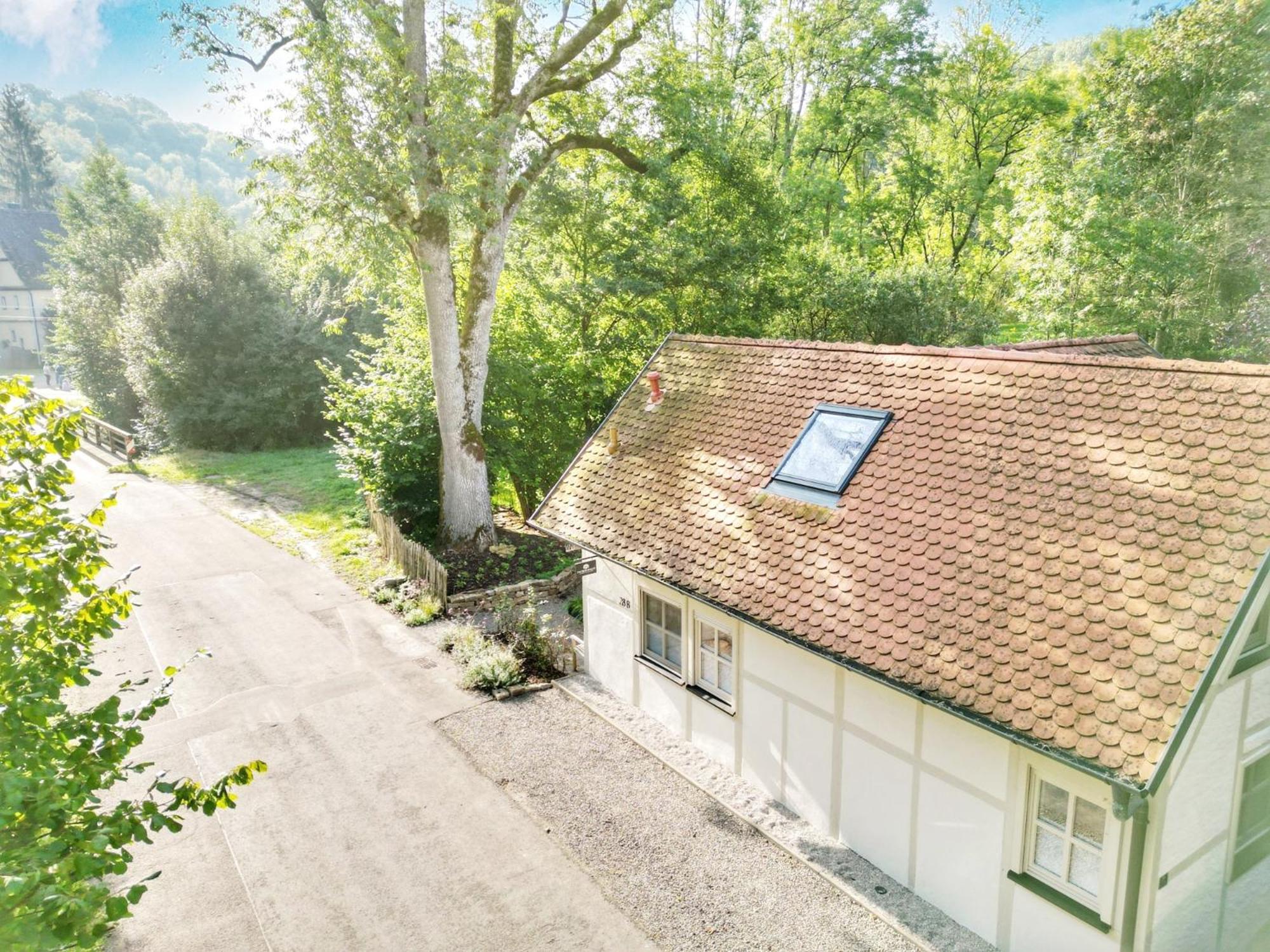 Tauberchalet I Boutique-Ferienhaus Mit Sauna, Whirlpool & Natur I 10Min Walk To Historic Old Town Rothenburg ob der Tauber Exteriör bild